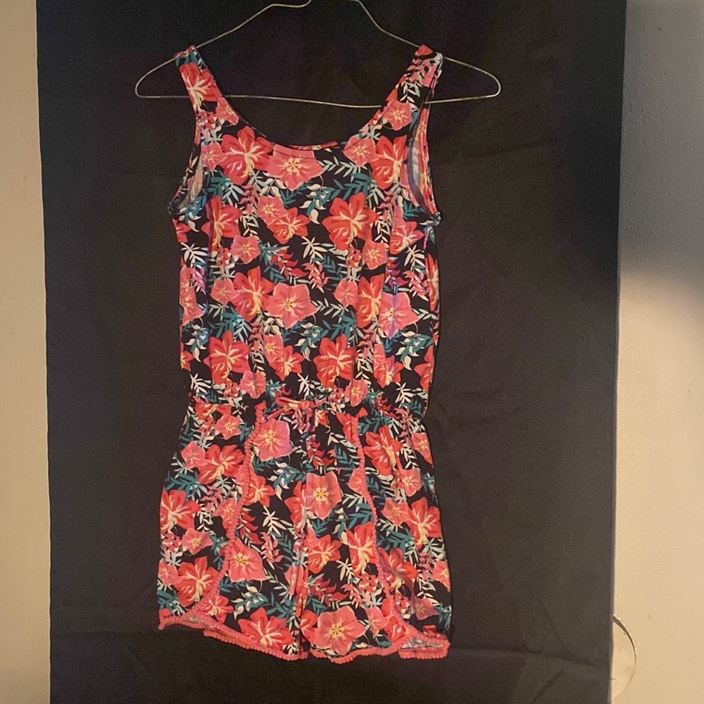 7/8 girls Floral Romper